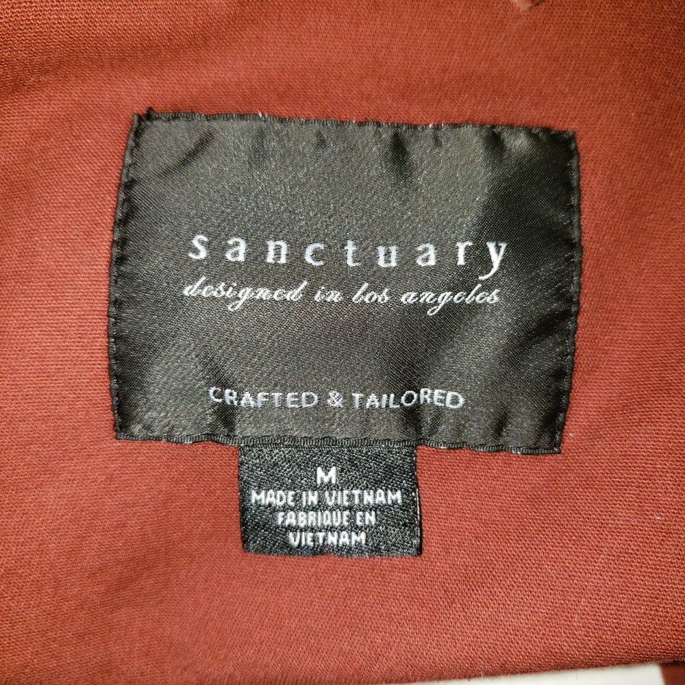 Sanctuary Rust Trooper Button Up Shacket Shirt Ja… - image 3